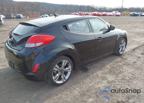 2012 Hyundai Veloster Base W/Gray z USA, uszkodzony, nr VIN KMHTC6AD3CU054734